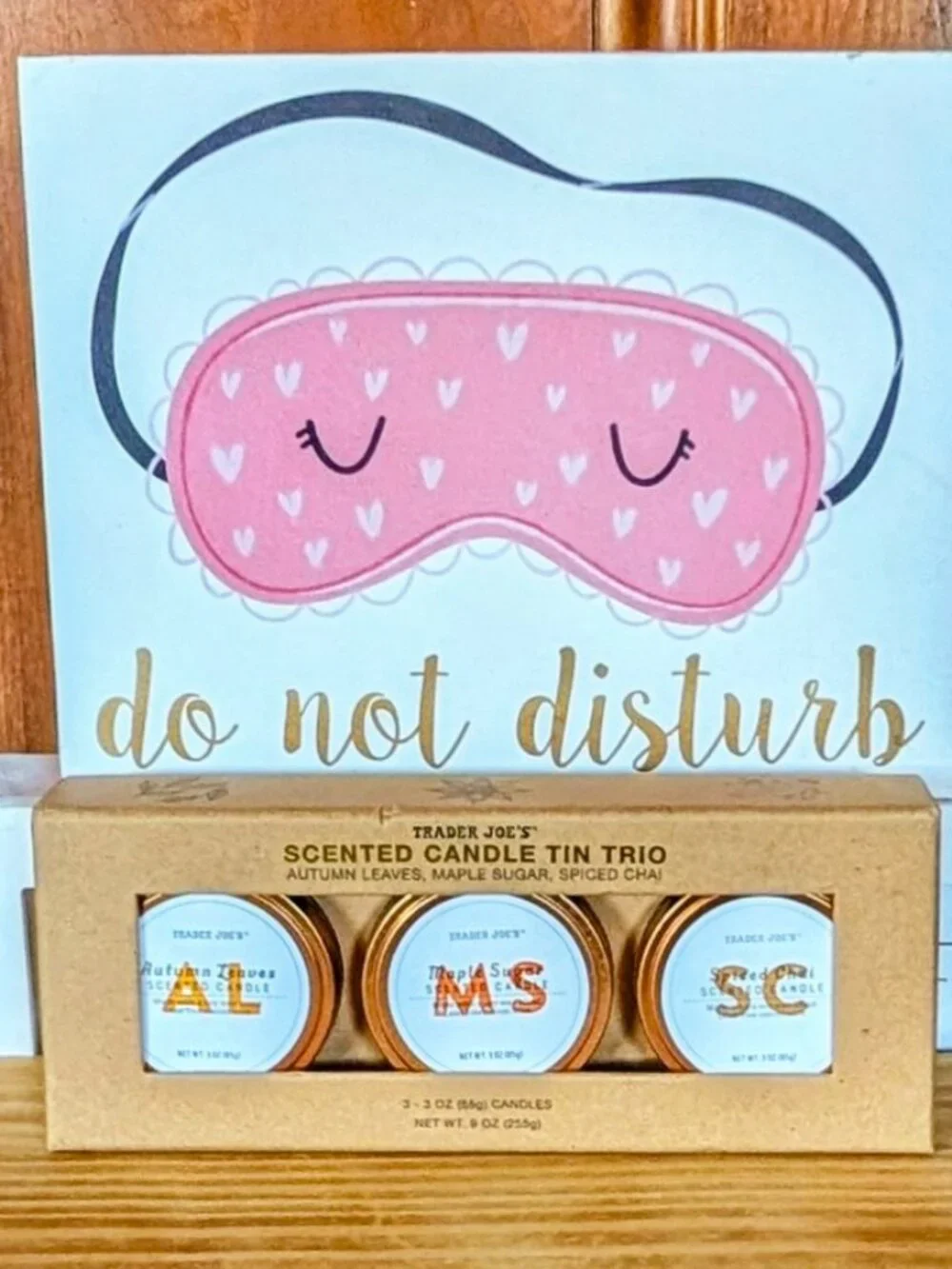 Trader Joe's Limited Edition Fall Scented Candle Tin Trio